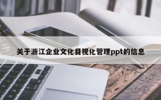 关于浙江企业文化目视化管理ppt的信息
