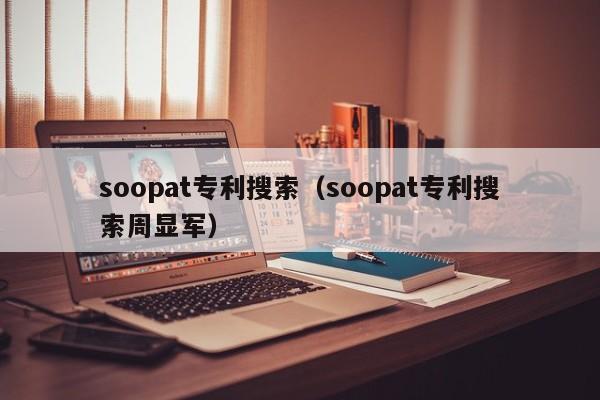 soopat专利搜索（soopat专利搜索周显军）-第1张图片-旭阳企业管理